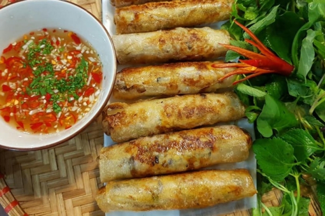 Vietnamese fried spring rolls（Nem rán-chả giò）